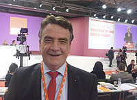 Im ersten Wahlgang wieder in den Parteivorstand gewählt: Der Oberhausener Bundestagsabgeordnete und Generalsekretär der NRWSPD Michael Groschek