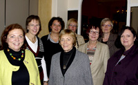 Der Vorstand der Oberhausener AsF mit der langjährigen Bundesvorsitzenden der sozialdemokratischen Frauen Inge Wettig-Danielmeier